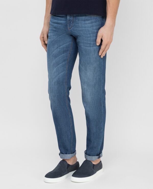Pantalone cinque tasche traditional fit in denim leggero Old – Denim classico