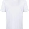 T-shirt girocollo slim fit in jersey di cotone – Bianco